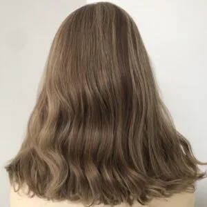 Jewish wig single injected 0609M-1 14inch 8-14# BW L 齐 JW