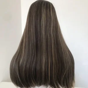 Jewish wig single injected 1213M-1 20inch 6-8-10# 齐 ST JW