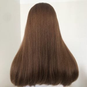 Jewish wig single injected 18inch 32# 齐 ST JW