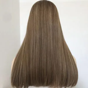 Jewish wig single injected 18inch 8-14# no layer ST JW 1207A-4