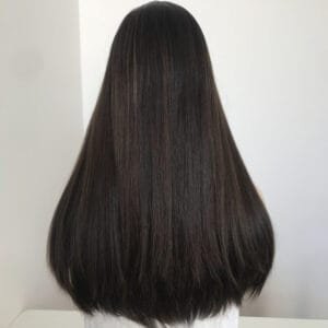 Jewish wig single injected 20inch 6-8# 超小 JW 1107J-4