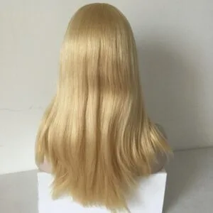 Jewish wig single injected 22'' 613#