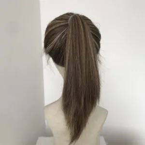 Lace top ponytail wig 22inch 4-6-8-16# ST