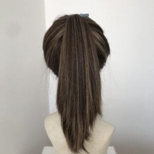 Lace top ponytail wig 22inch 6-10# ST